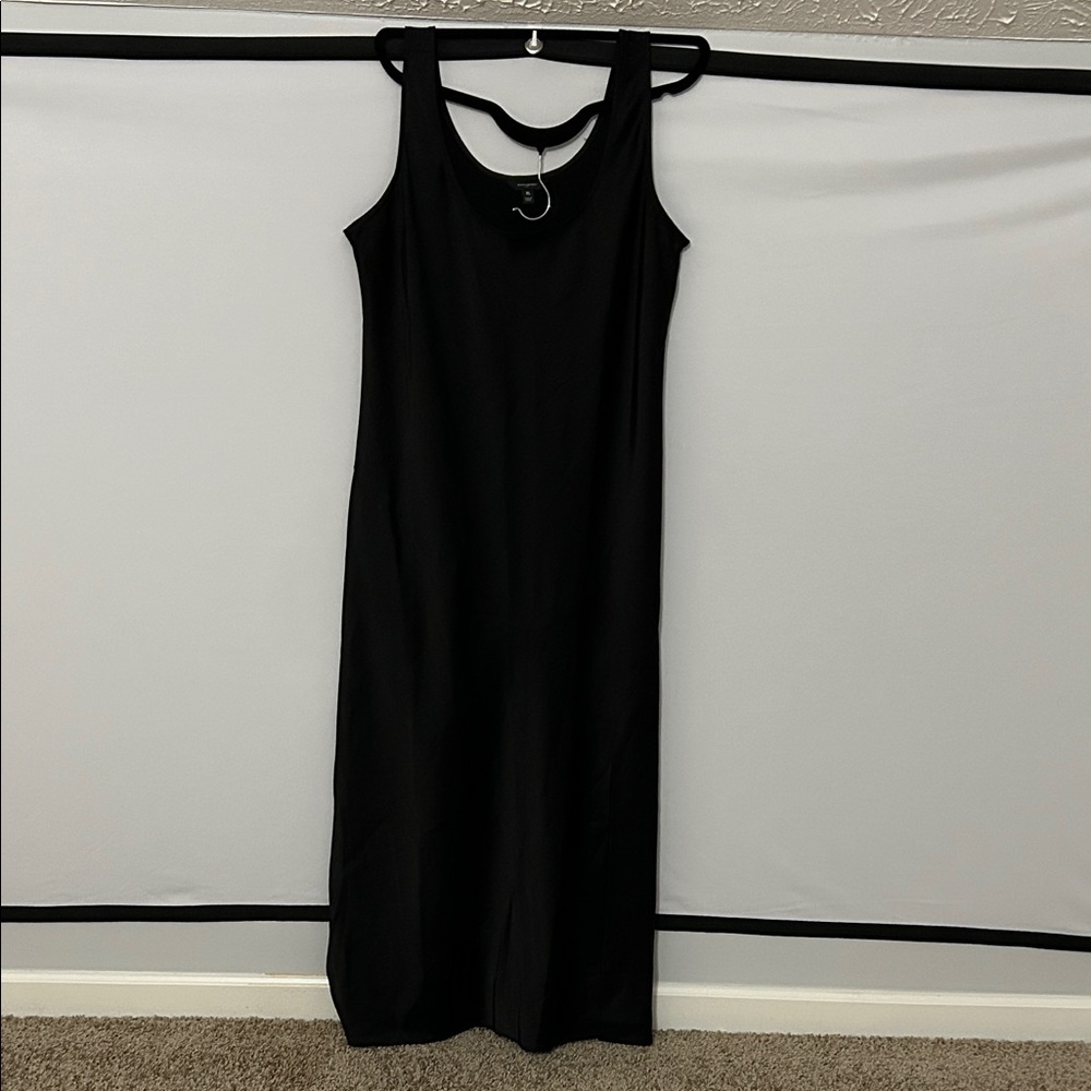 Banana Republic Classic Black Maxi Dress